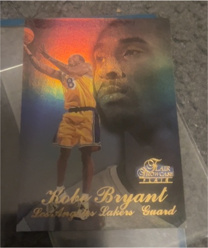 1997-98 Fleer Flair Showcase Kobe Bryant — front