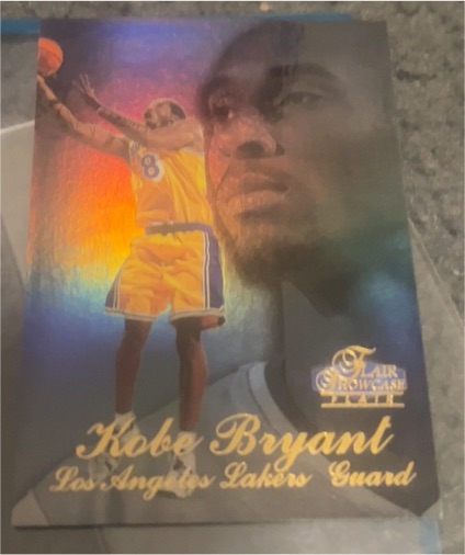 1997-98 Fleer Flair Showcase #18 Kobe Bryant — front