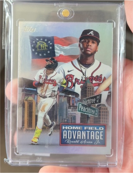2024 Topps Series 2 #HFA-11 Ronald Acuna Jr. Home Field Advantage — front