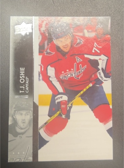 2021-22 Upper Deck #438 T.J. Oshie — front