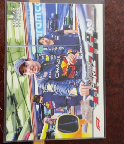 2024 Topps Paddock Pass Formula 1 #2 Sergio Perez — front