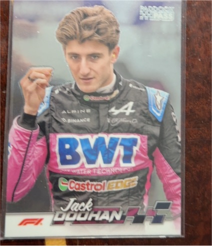 2024 Topps Paddock Pass Formula 1 #27 Jack Doohan — front