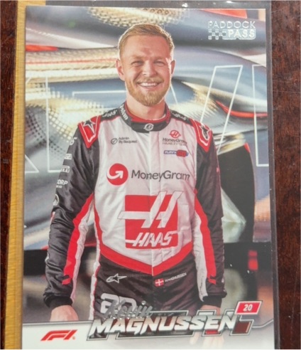 2024 Topps Paddock Pass Formula 1 #66 Kevin Magnussen — front
