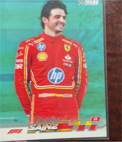 2024 Topps Paddock Pass Formula 1 #4 Carlos Sainz — front