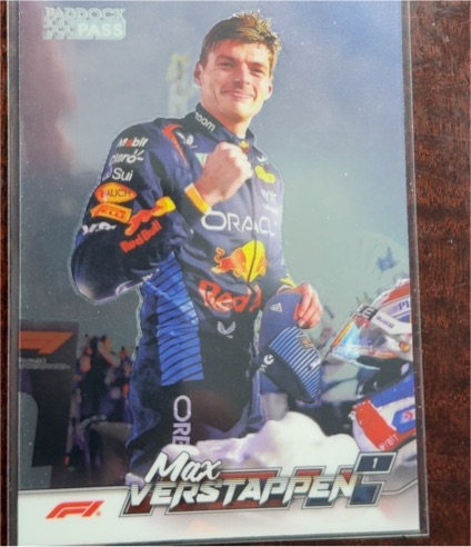 2024 Topps Paddock Pass Formula 1 #51 Max Verstappen — front