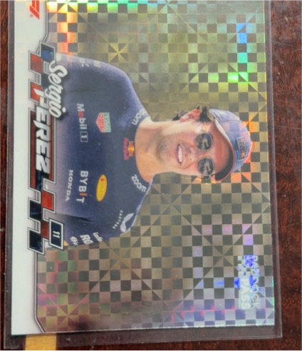 2024 Topps Paddock Pass Formula 1 #2 Sergio Perez — front
