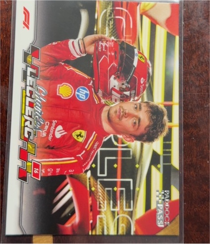 2024 Topps Paddock Pass Formula 1 #16 Charles Leclerc — front