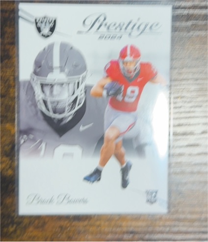 2024 Panini Prestige #305 Brock Bowers — front