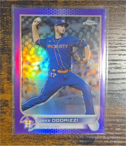 2022 Topps Chrome Update #USC53 Jake Odorizzi — front