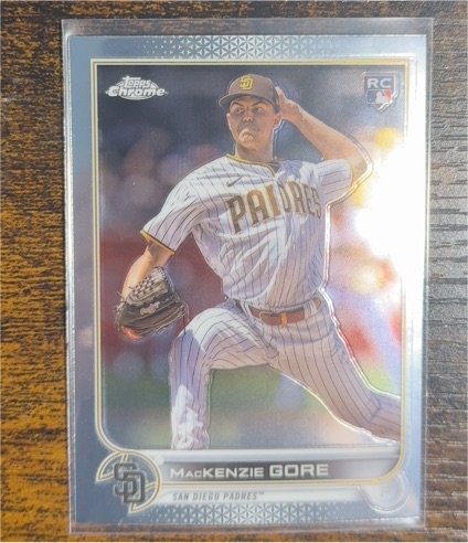 2022 Topps Chrome Update #USC182 MacKenzie Gore — front