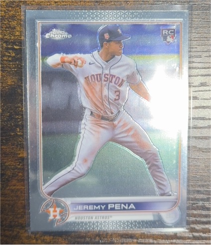 2022 Topps Chrome Update #USC136 Jeremy Pena — front