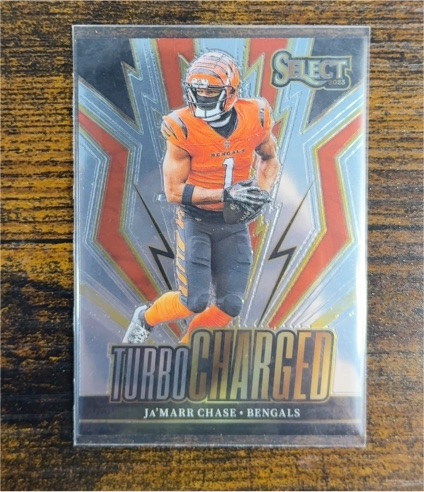 2023 Panini Select Turbocharged #TUR-JCH Ja'Marr Chase — front