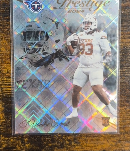 2024 Panini Prestige Diamond Xtra Points Vandrie Spread — front