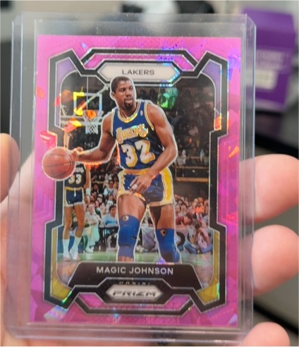 2023-24 Panini Prizm #185 Magic Johnson — front