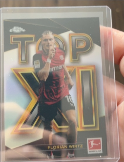 2023 Topps Chrome Bundesliga Top XI Florian Wirtz — front