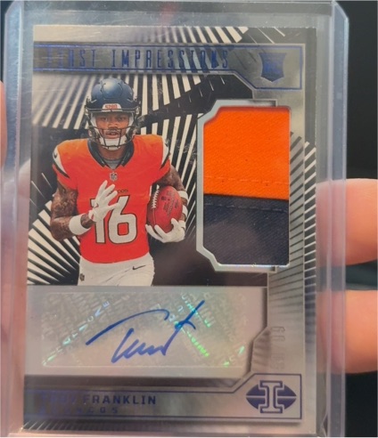 2024 Panini Illusions First Impressions #137 Troy Franklin — front