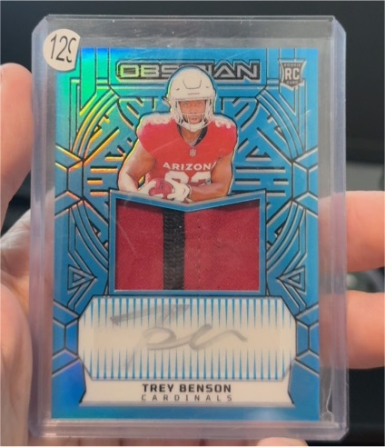 2024 Panini Obsidian #RJJ-TBN Trey Benson — front