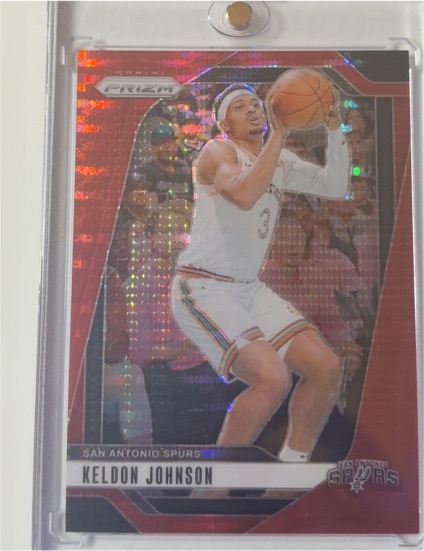 2024-25 Panini Prizm #24 Keldon Johnson — front