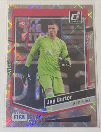 2023-24 Donruss #150 Jay Gorter AFC Ajax — front