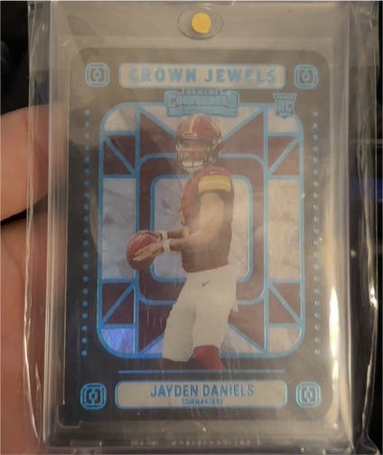2024 Panini Donruss Optic Crown Jewels Jayden Daniels — front