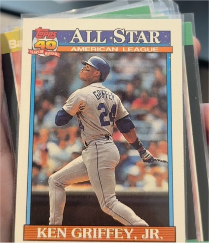 1991 Topps #392 Ken Griffey, Jr. All Star — front