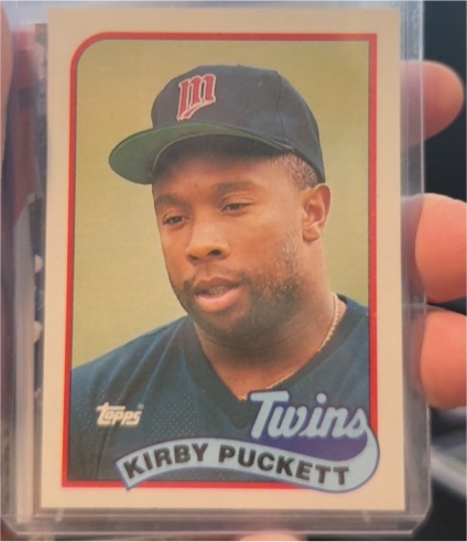 1989 Topps #650 Kirby Puckett — front