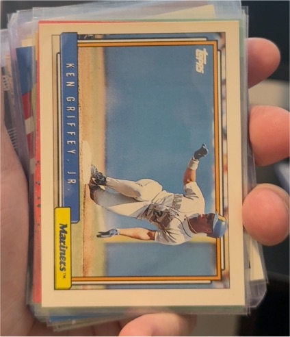 1992 Topps #50 Ken Griffey Jr — front
