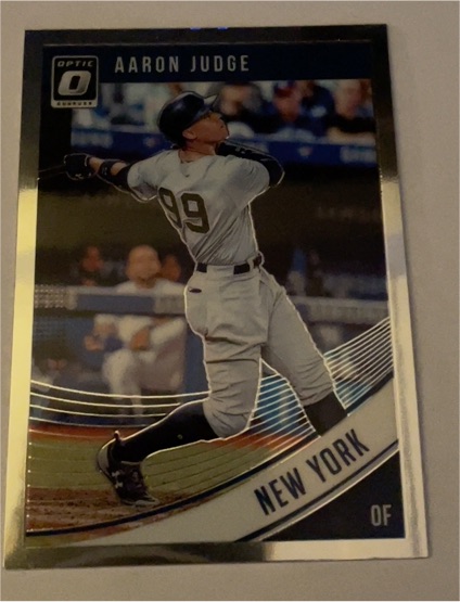 2018 Panini Donruss Optic #114 Aaron Judge — front