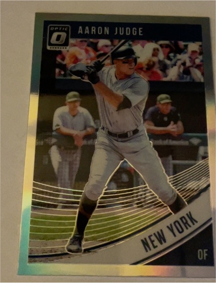 2018 Donruss Optic #114 Aaron Judge — front