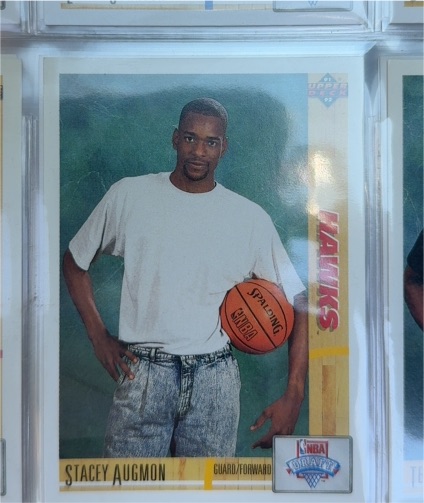 1991-92 Upper Deck #5 Stacey Augmon — front