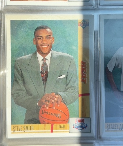 1991-92 Upper Deck #4 Steve Smith — front