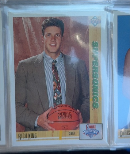 1991-92 Upper Deck #8 Rich King — front