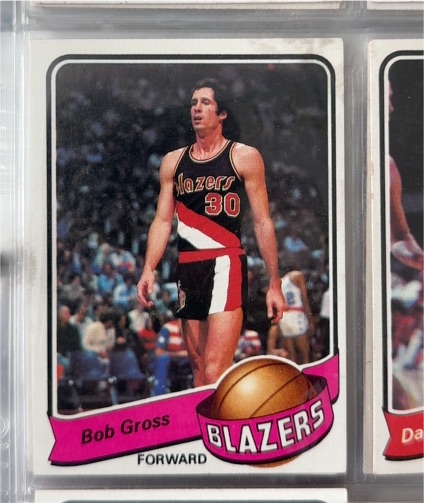1979-80 Topps #4 Bob Gross — front