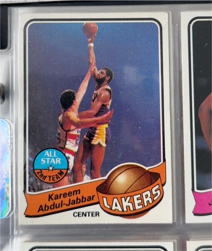 1979-80 Topps #10 Kareem Abdul-Jabbar — front