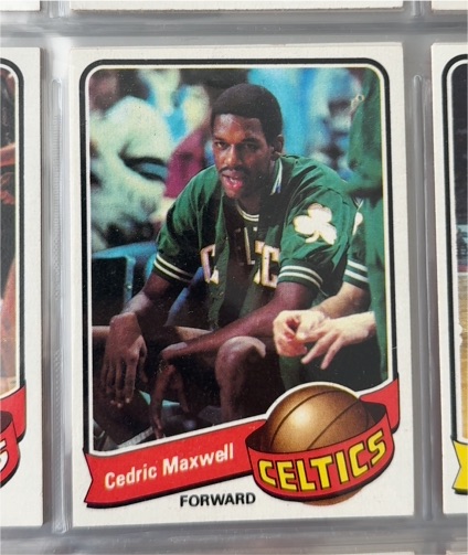 1979-80 Topps #23 Cedric Maxwell — front