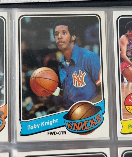 1979-80 Topps #29 Toby Knight — front