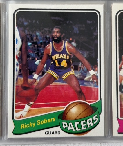 1979-80 Topps #71 Ricky Sobers — front