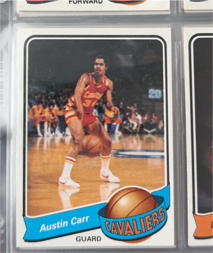 1979-80 Topps #76 Austin Carr — front