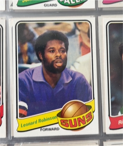 1979-80 Topps #95 Leonard Robinson — front