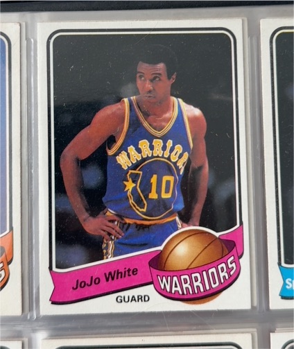 1979 Topps #11 Jo Jo White Golden State Warriors — front
