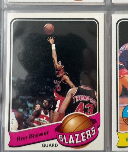 1979-80 Topps #79 Ron Brewer — front