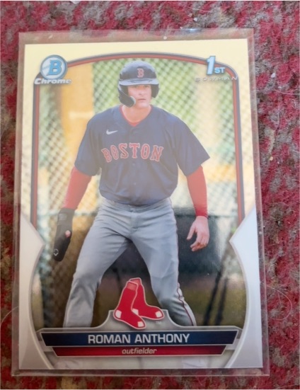 2023 Bowman Chrome Prospects #BCP-71 Roman Anthony — front
