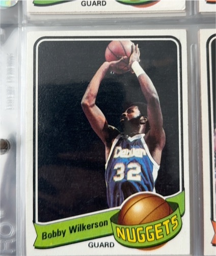 1979 Topps #67 Bobby Wilkerson Denver Nuggets — front