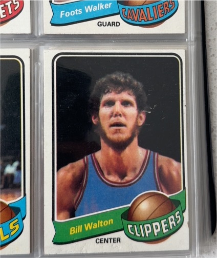 1979-80 Topps #45 Bill Walton — front