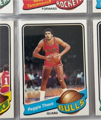 1979-80 Topps #44 Reggie Theus — front