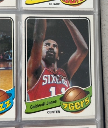 1979-80 Topps #33 Caldwell Jones — front