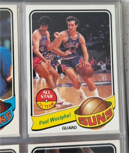 1979 Topps #30 Paul Westphal — front