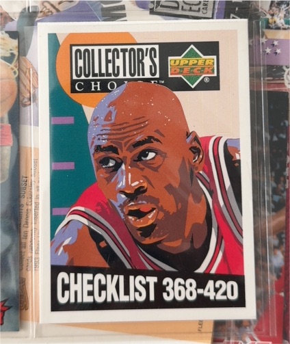 1994-95 Upper Deck Collector's Choice #420 Michael Jordan — front