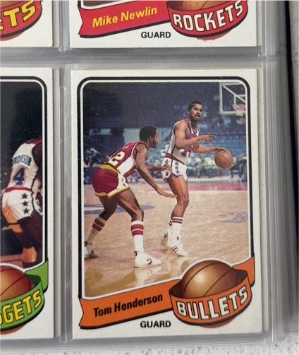 1979 Topps #18 Tom Henderson — front