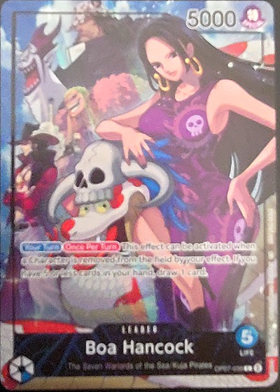 2025 One Piece Promo #OP07-038 Boa Hancock — front